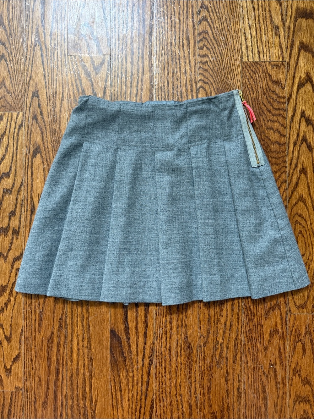 Crewcuts Gray Pleated uniform Skirt